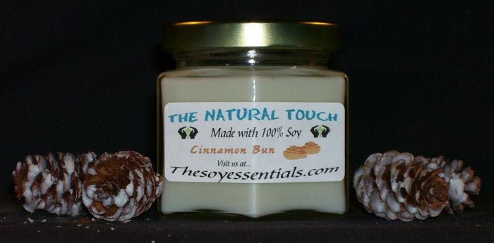 4 oz Soy Candle - Warm Cinnamon Buns