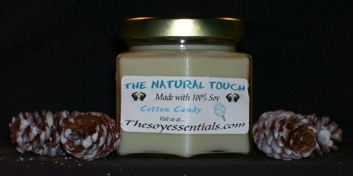 4 oz Soy Candle - Cotton Candy