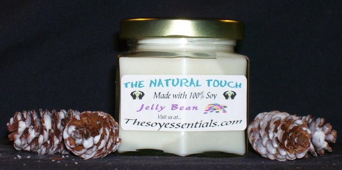 4 oz Soy Candle - Jelly Bean