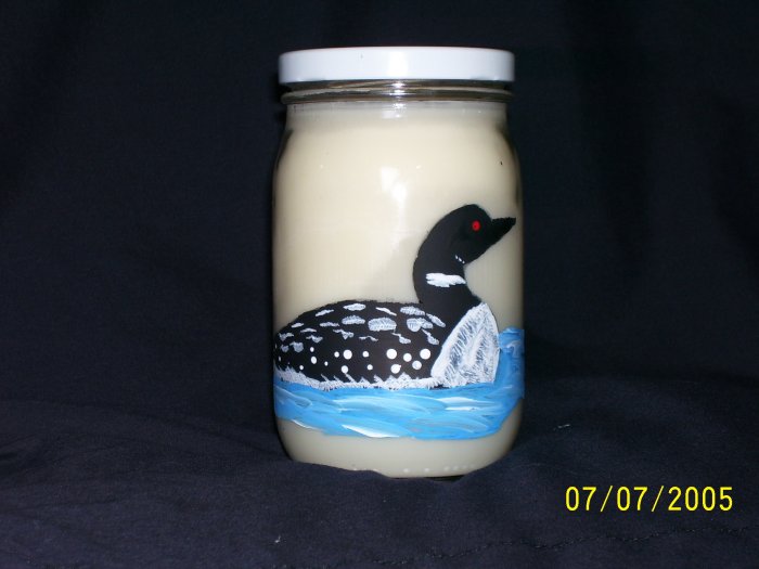 16 oz Soy Candles - Decorative Loons