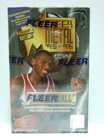 1995/96 - Fleer - Metal - Series 1 - NBA Basketball - Sports Cards