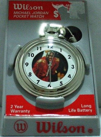 Michael Jordan #23 Polish Chrome Pocket Watch