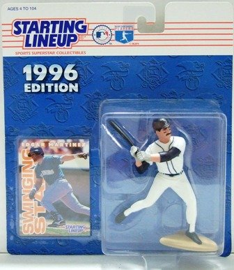 1996 - Edgar Martinez - Action Figures - Starting Lineups - Baseball - Mariners - Rookie Slu