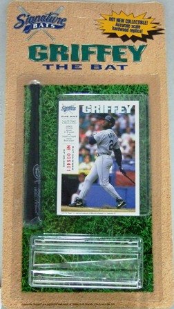 Ken Griffey Jr. - Signature Bats - Serial Numbered - Miniature Bat