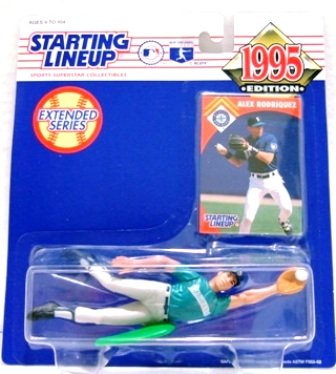 1995 - Alex Rodriguez - Starting Lineups - Extended Baseball - Mariners - Rookie Slu