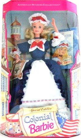 Colonial Barbie - American Stories Special Edition Collection Dolls Series