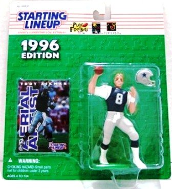 1996 - Troy Aikman -Action Figures - Starting Lineups - Football - Cowboys