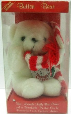 Button Bear - Toy Plush Bear