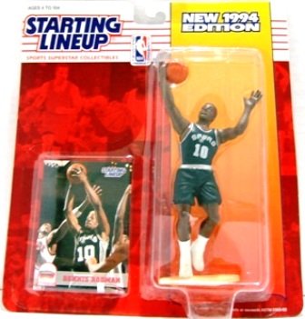 1994 - Dennis Rodman (Red Hair) - Starting Lineups - Basketball - Spurs - Action Figures