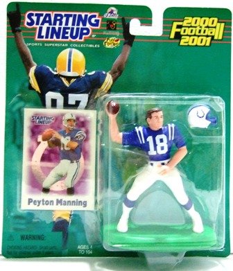 2000 - Peyton Manning - Action Figures - Starting Lineups - Football - Colts