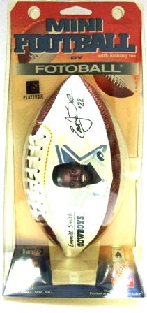 1996 - Emmitt Smith - Superbowl - Dallas Cowboys - Mini Fotoball Football