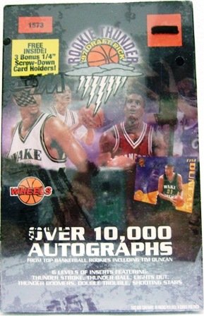 1997 - Wheels - Rookie Thunder - Draft Pick - Basketball Cards
