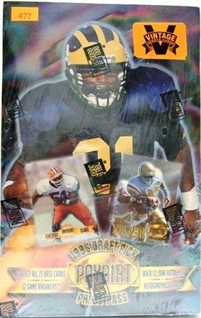 1996 - Press Pass - Draft Pick - Paydirt - Football