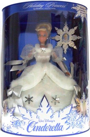 1996 - Walt Disney's - Holiday Princess - 1st In Series - Cinderalla Doll