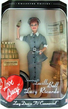 Mattel - I Love Lucy As Lucy Ricardo - Barbie Doll