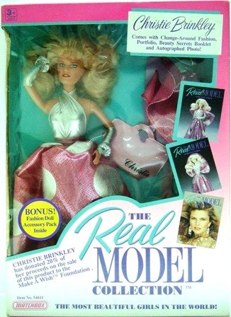 1989 - Matchbox - Christie Brinkley - The Real Model Collection - Doll