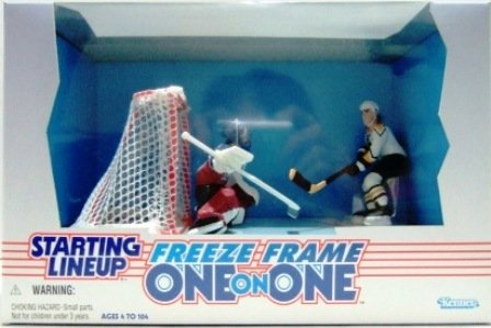 1997 - Patrick Roy / Jaromir Jagr - Action Figures - Starting Lineups - Hockey - One On One