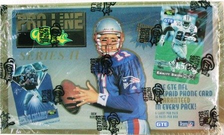 1995 - Classic - Proline - NFL Football - Phone Cards Series 2