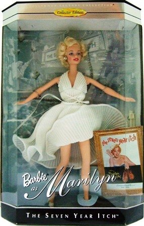 1997 Mattel Barbie As Marilyn The Seven Year Itch