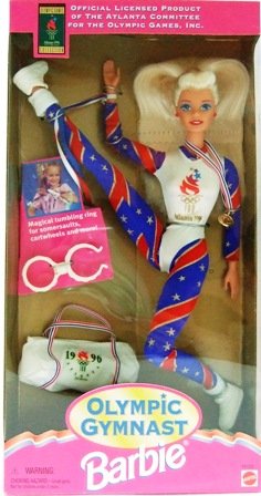 1996 - 100th Year Anniversary - Olympic Gymnast - Barbie