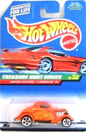 1998 - 3-Window 34 - Hot Wheels - Treasure Hunts - #4 0f 12