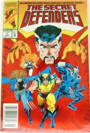 1993 - Marvel - The Secret Defenders - Comic Books