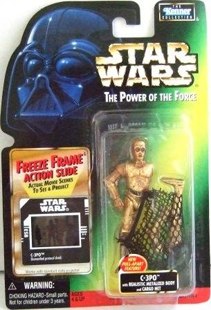 1996 - C-3PO - Action Figures - Star Wars - The Power of the Force - Freeze Frame