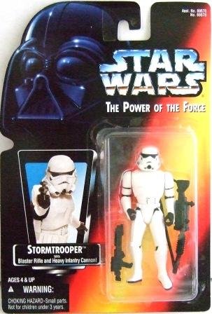 1995 - Storm Trooper - Action Figures - Star Wars - The Power of the Force - Red Card
