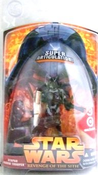2006 - Utapau Shadow Trooper - Super Articulation - Star Wars - Target Exclusive