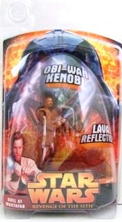 2005 - Obi Wan Kenobi - Lava Reflection - Star Wars - Target Exclusive - Revenge of the Sith