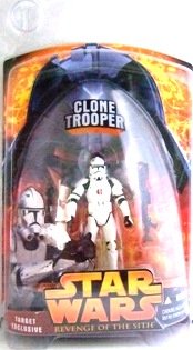 2005 - Clone Trooper - Lava Reflection - Star Wars - Target Exclusive - Revenge of the Sith