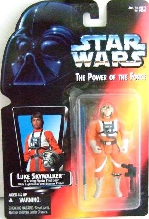 1995 - Luke Skywalker - Action Figures - Star Wars - The Power of the Force - Red Card