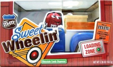 M&M's Brand - Sweet Wheelin' - Blue Truck - Chocolate Candy Dispenser