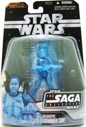 2007 - Holographic Clone Commander Cody #056 - Action Figures - Star Wars - The Saga Collection