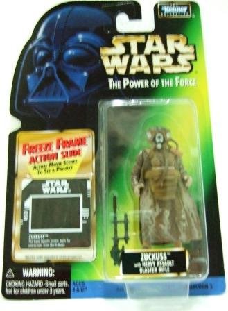 1997 - Zuckuss - Action Figures - Star Wars - The Power of the Force - Freeze Frame