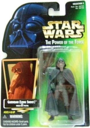 1995 - Garindan (Long Snoot) - Action Figures - Star Wars - The Power Of The Force - Green Card