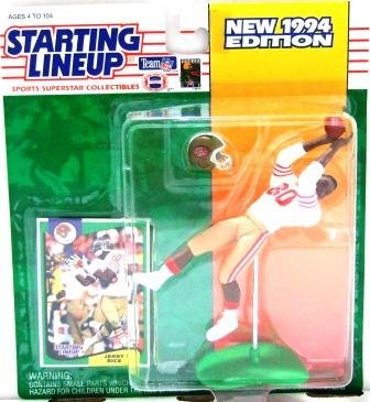 1994 - Jerry Rice - Action Figures - Starting Lineups - Football - 49er's
