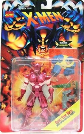 1995 - Eric The Red - Action Figures - Toy Biz - Marvel Comics - X-Men - Invasion Series