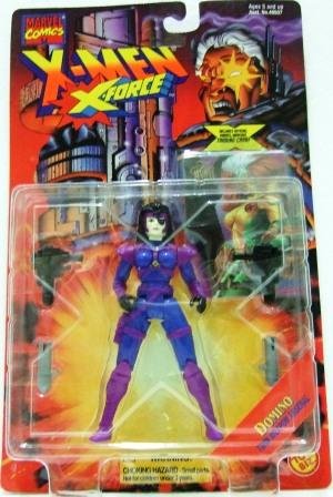 1995 - Domino - Action Figures - Toy Biz - Marvel Comics - X-Men - X-Force