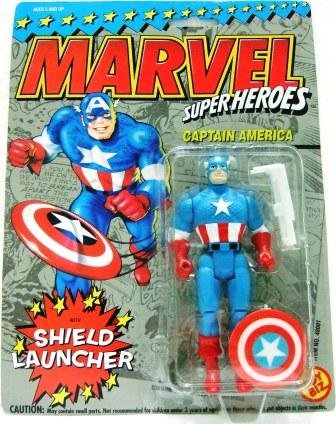 1993 - Captain America - Action Figures - Toy Biz - Marvel Super Heroes