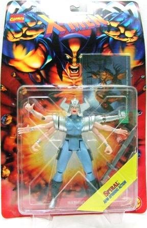 1995 - Spiral - Action Figures - Toy Biz - Marvel Comics - X-Men - Invasion Series