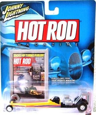 2004 - Hot Rod Magazine - Top Fuel Dragster - Die-cast Metal - Johnny Lightning