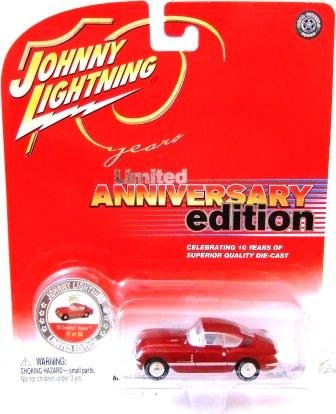 2004 - '54 Corvette Corvair - Johnny Lightning - 10th Anniversary Edition - Die-cast Metal Cars
