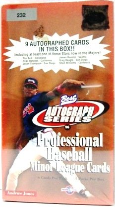 1996 - Best Autograph - Series Baseball - Minor League Baseball Cards