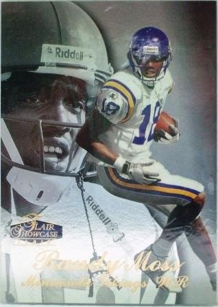 1998 - Rand Moss - Fleer - Flair Showcase - Rookie Card