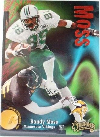1998 - Randy Moss - Skybox - Thunder - Rookie Card #242