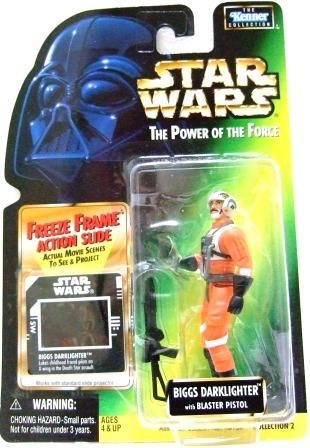 1997 - Biggs Darklighter - Action Figures - Star Wars - The Power of the Force - Freeze Frame