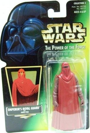 1997 - Emperor's Royal Guard - Action Figures - Star Wars - The Power of the Force - Green Card