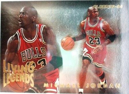 1993/94 - Michael Jordan - Fleer - Living Legends - #4