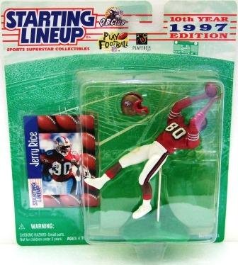 1997 - Jerry Rice - Action Figures - Starting Lineups - Football - 49er's